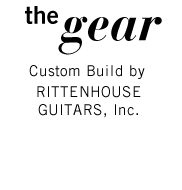 Left handed guitars by Rittenhouse