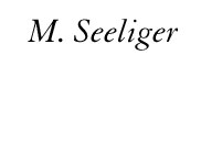 M. Seeliger, Gitarrenbaumeister